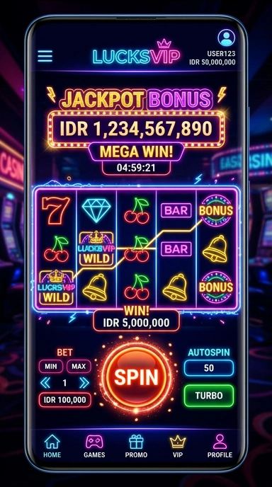 lucksvip — cuplikan layar ringkas
